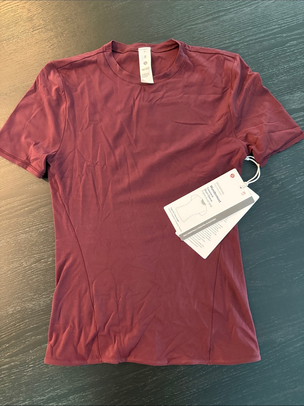 Lululemon wundermost short sleeve